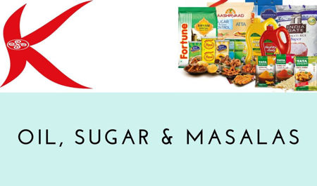 Picture for category Oil, Sugar & Masalas